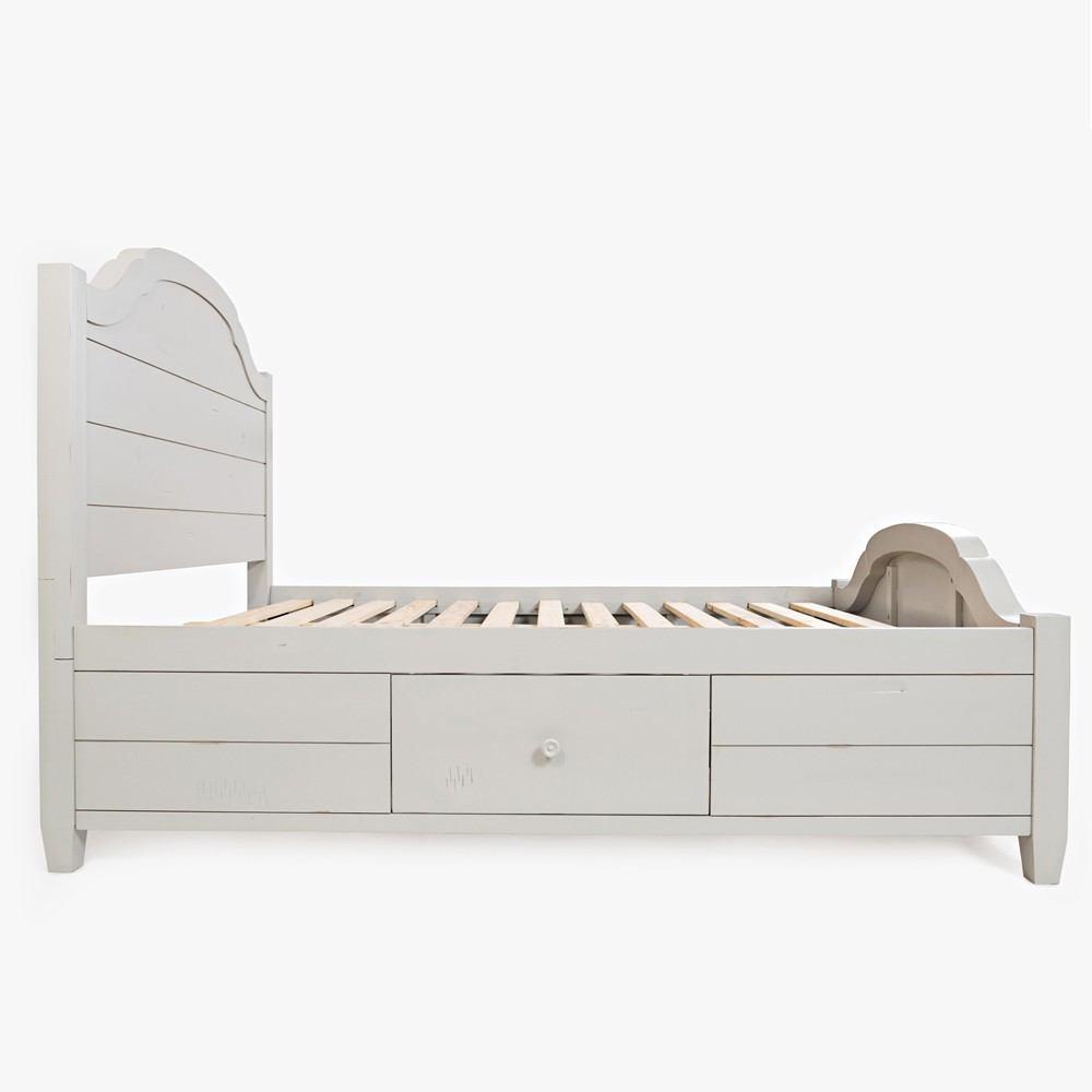 Jofran Chesapeake Dove Queen Storage Bed