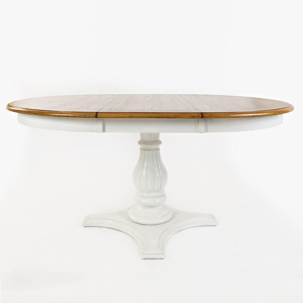 Jofran Castle Hill Round to Oval Dining Table