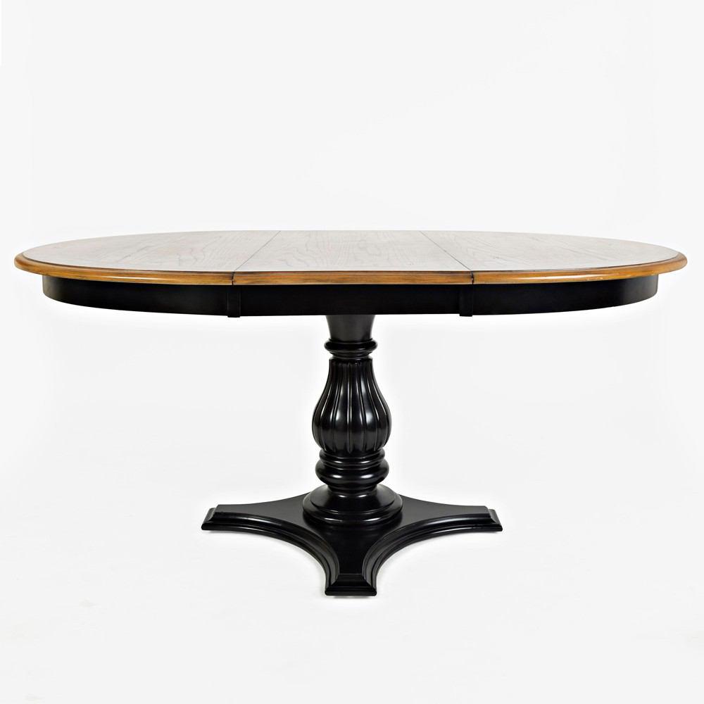 Jofran Castle Hill Round to Oval Dining Table