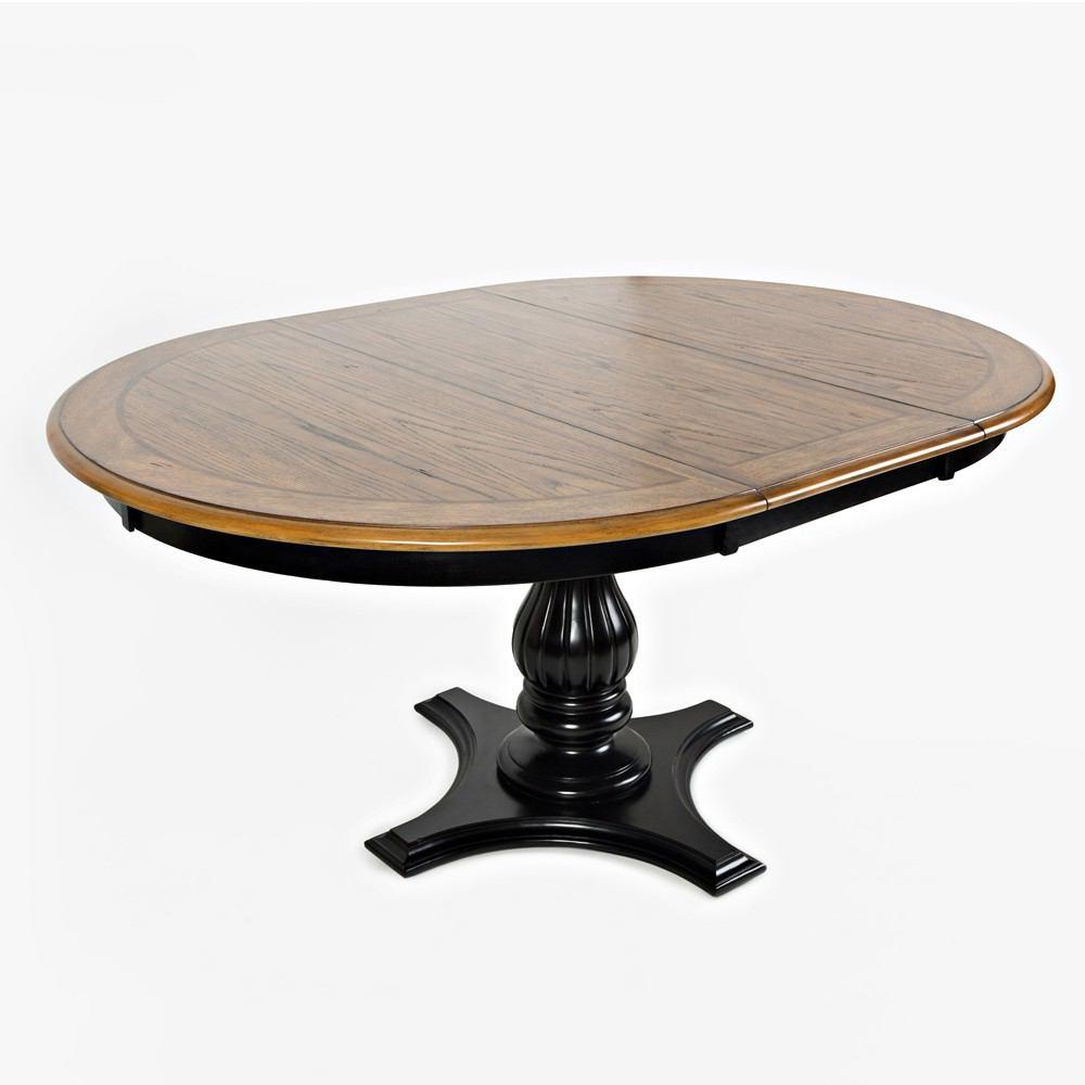 Jofran Castle Hill Round to Oval Dining Table