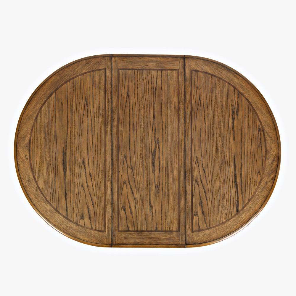Jofran Castle Hill Round to Oval Dining Table