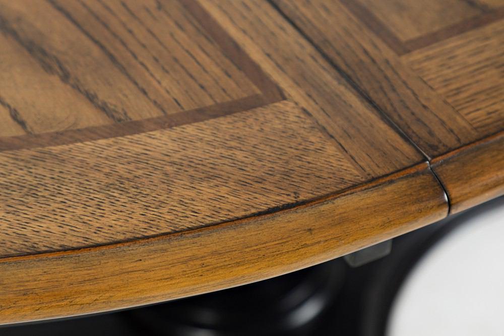 Jofran Castle Hill Round to Oval Dining Table