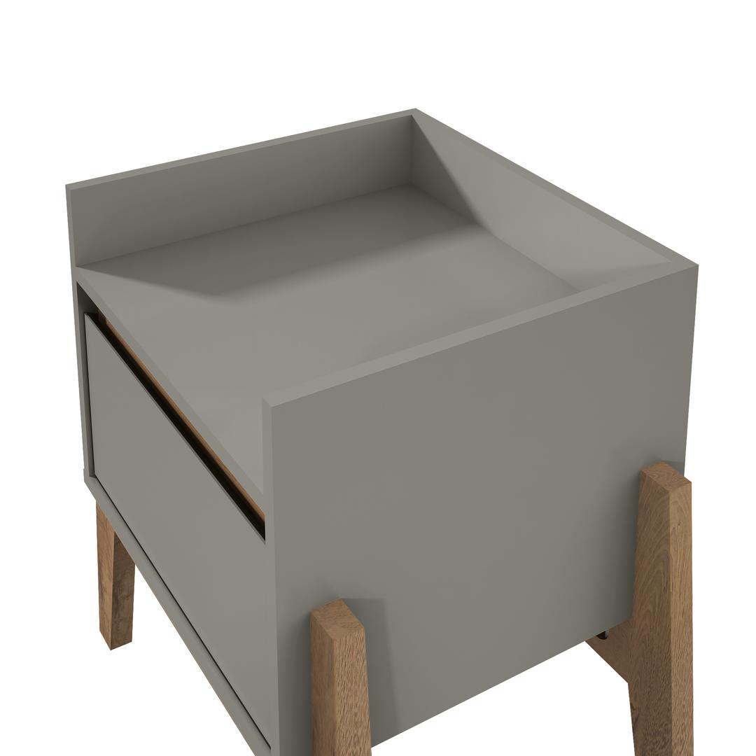 Manhattan Comfort Essence 1-Full Extension Drawer Nightstand