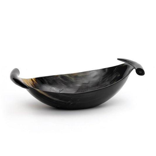 Horn Bowl With Handles by GO Home