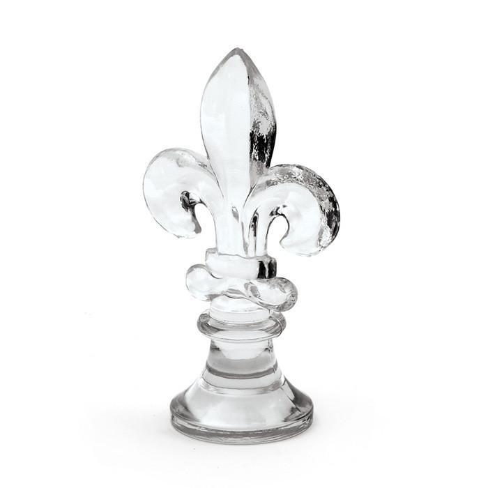 Glass Fleur De Lis - Set Of 2 by GO Home