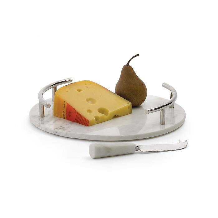 Round Cheeseboard With Knife by GO Home