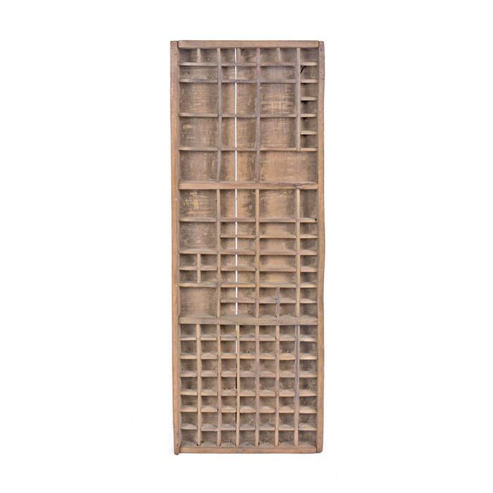 Vintage Printers Block Tray - Set Of 2 by GO Home