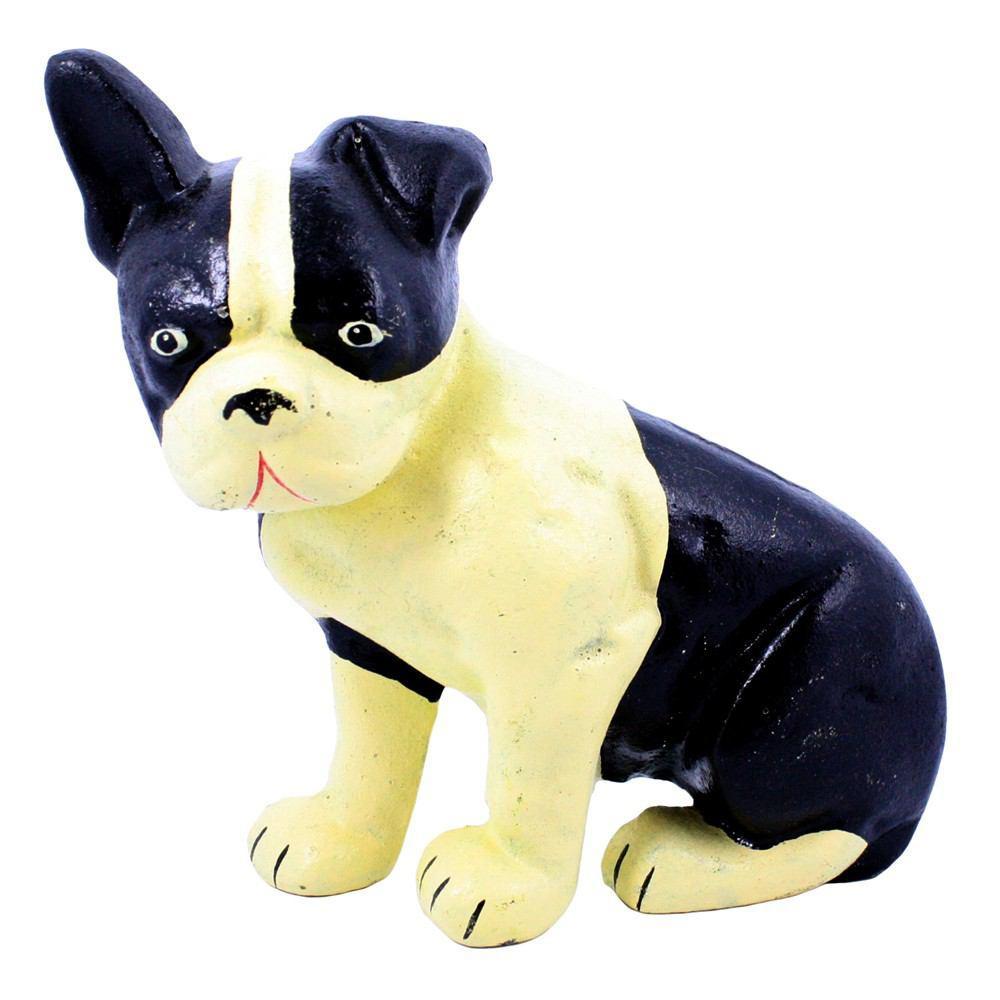 HomArt Lonnie the Boston Terrier Doorstop - Cast Iron