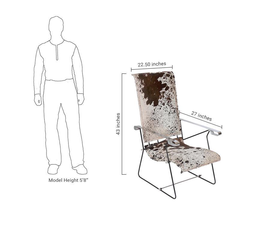 Cowboy Sling Chair by GO Home