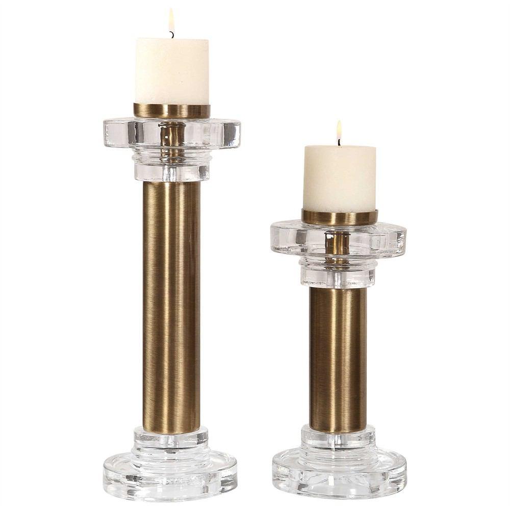 Uttermost Leslie Candleholders - Set Of 2