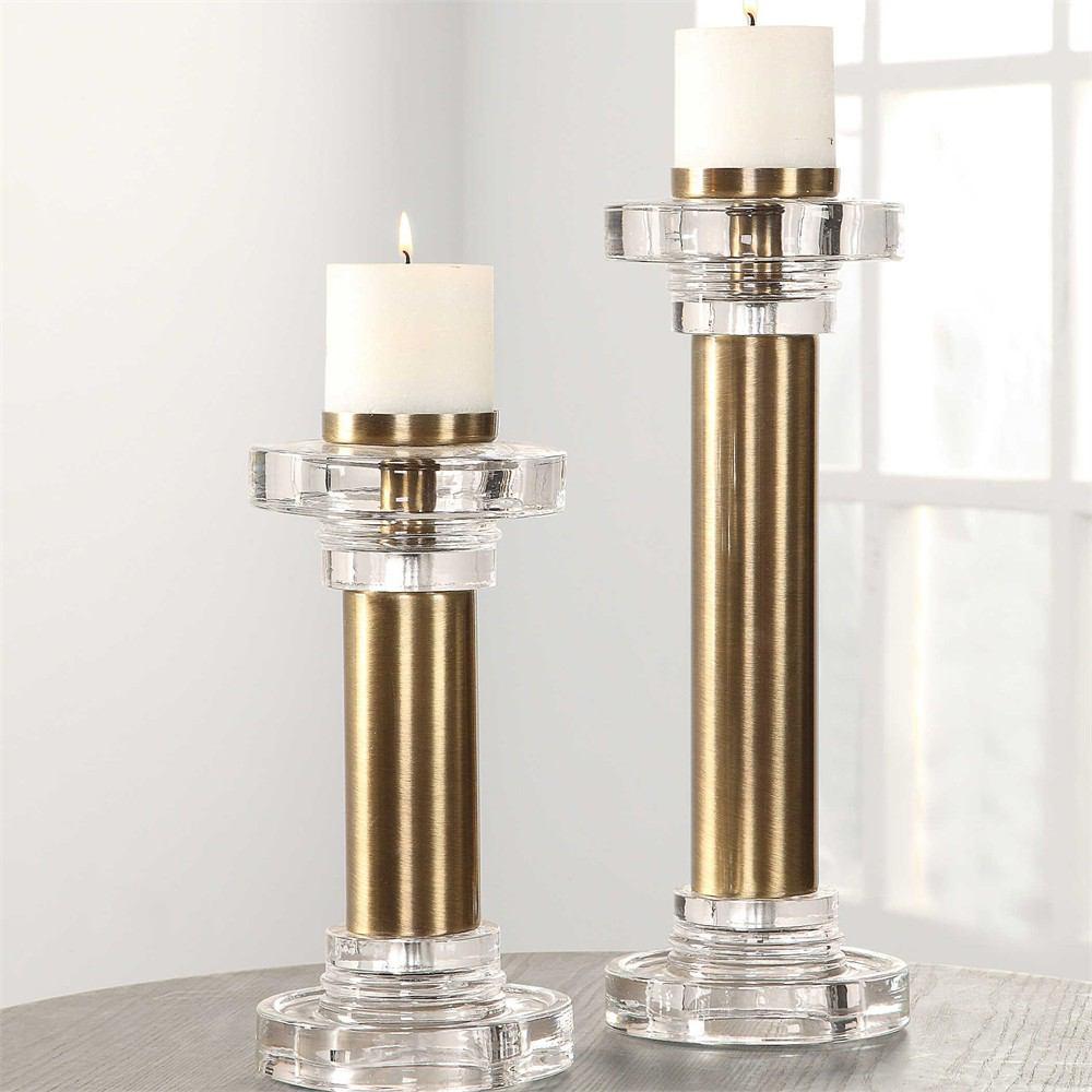 Uttermost Leslie Candleholders - Set Of 2