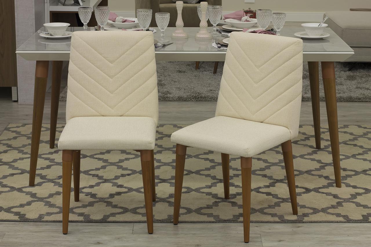 Manhattan Comfort Utopia Chevron Dining Chair