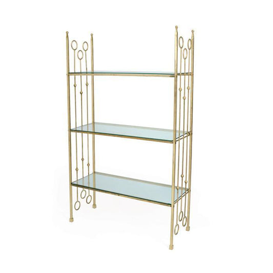 New Castle Iron Ring Shelf by GO Home
