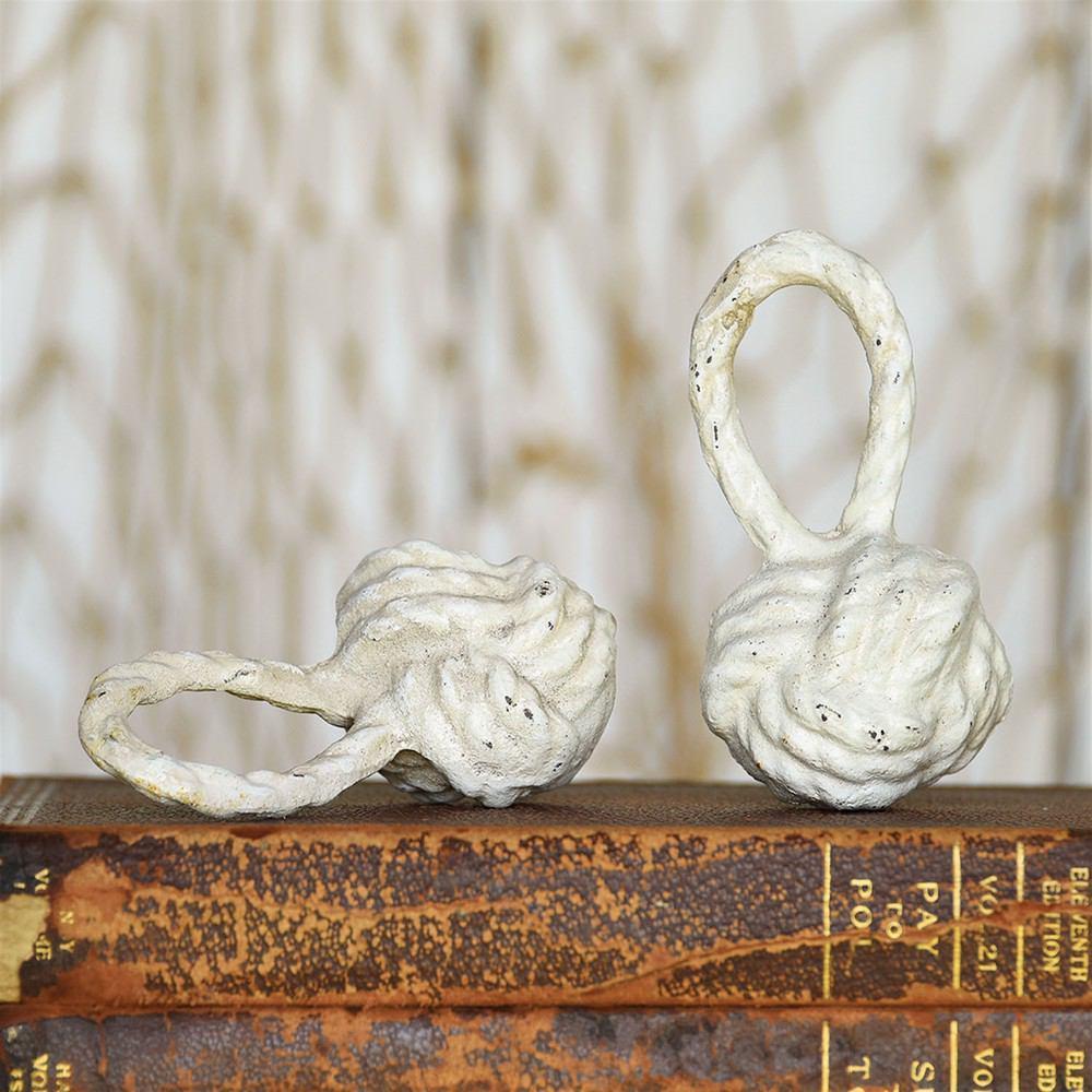 HomArt Rope Monkey Fist - Cast Iron