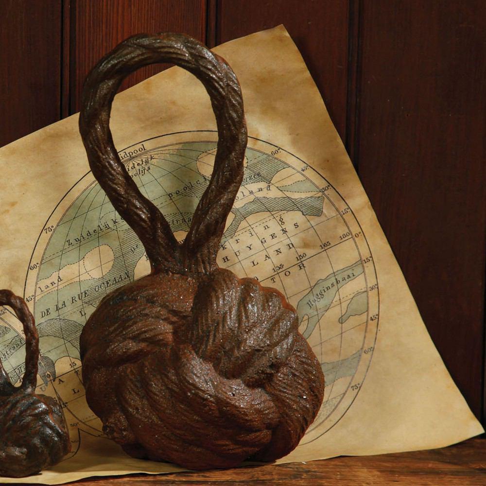 HomArt Rope Monkey Fist - Cast Iron