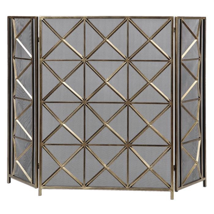 Uttermost Akiva Fireplace Screen