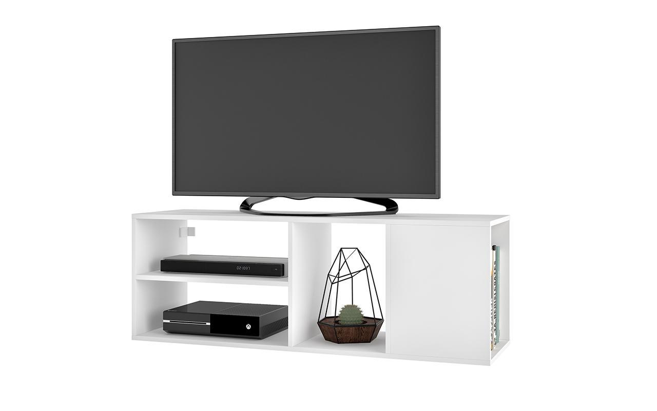 Manhattan Comfort Minetta 46" Floating TV Stand with 4 Shelves