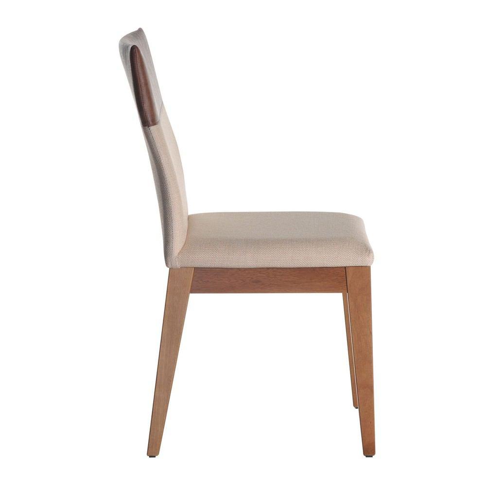 Manhattan Comfort 7-Piece Lillian 62.99" and Duke Dining Set with 6 Dining Chairs