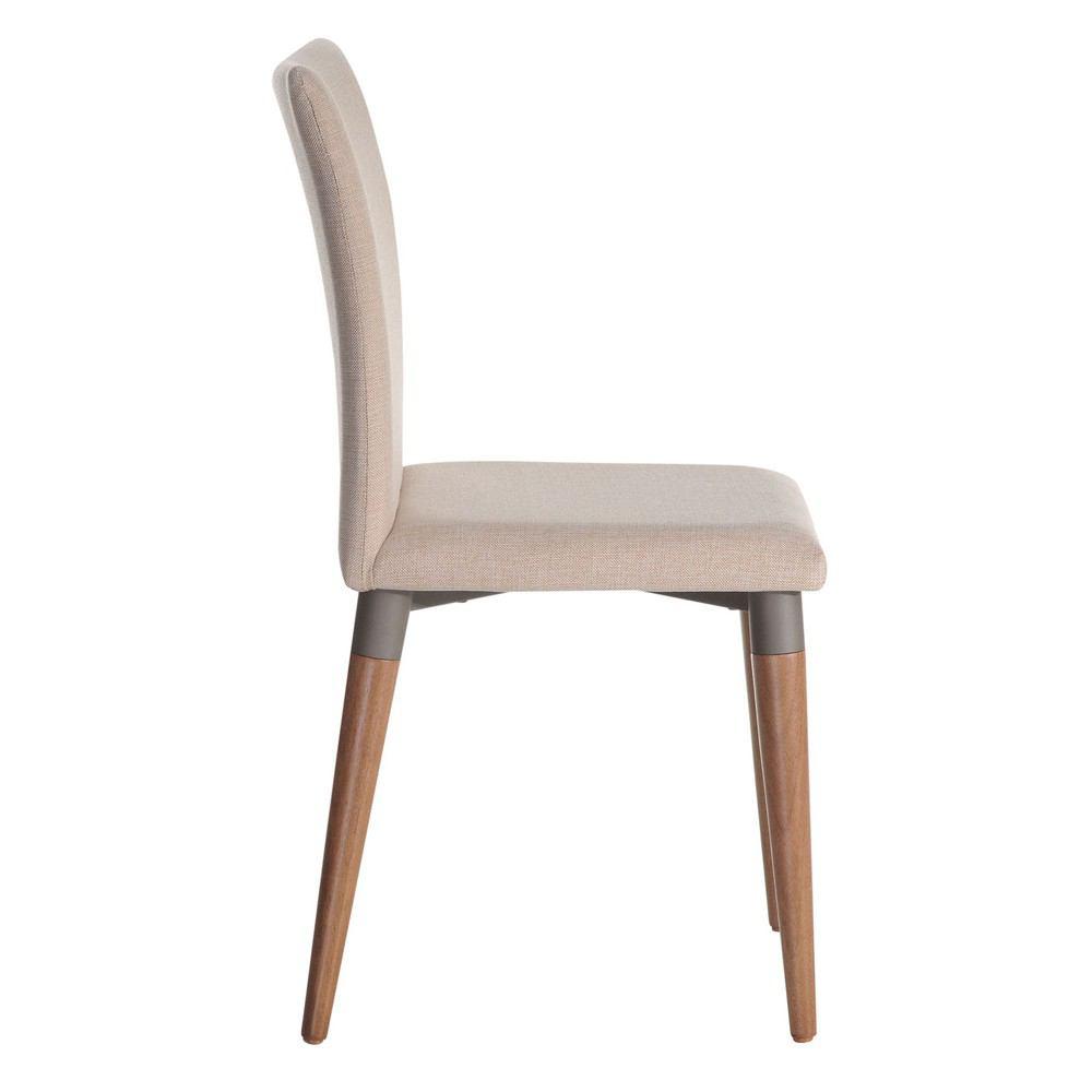 Manhattan Comfort 7-Piece Charles 62.99" Dining Set with 6 Dining Chairs