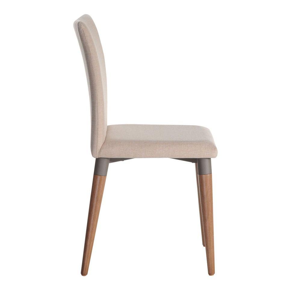 Manhattan Comfort 7-Piece Charles 62.99" Dining Set with 6 Dining Chairs