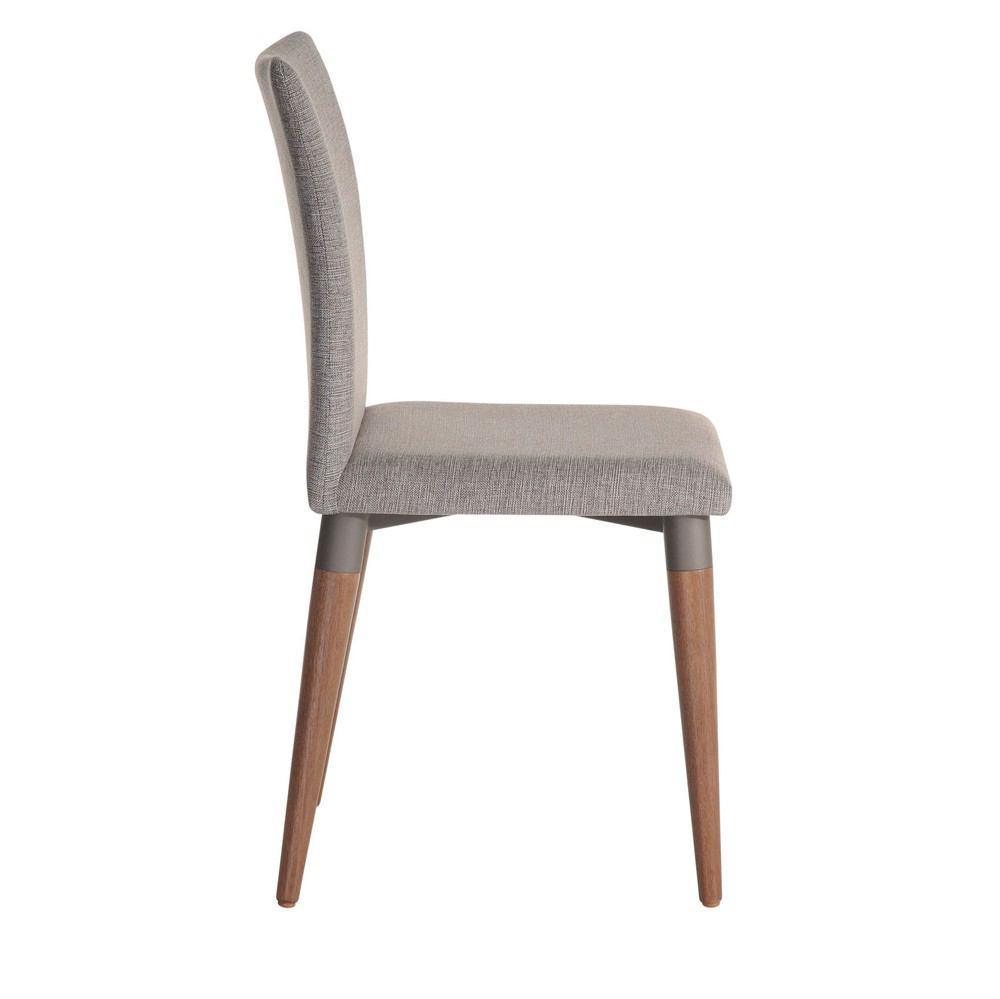 Manhattan Comfort 7-Piece Charles 62.99" Dining Set with 6 Dining Chairs