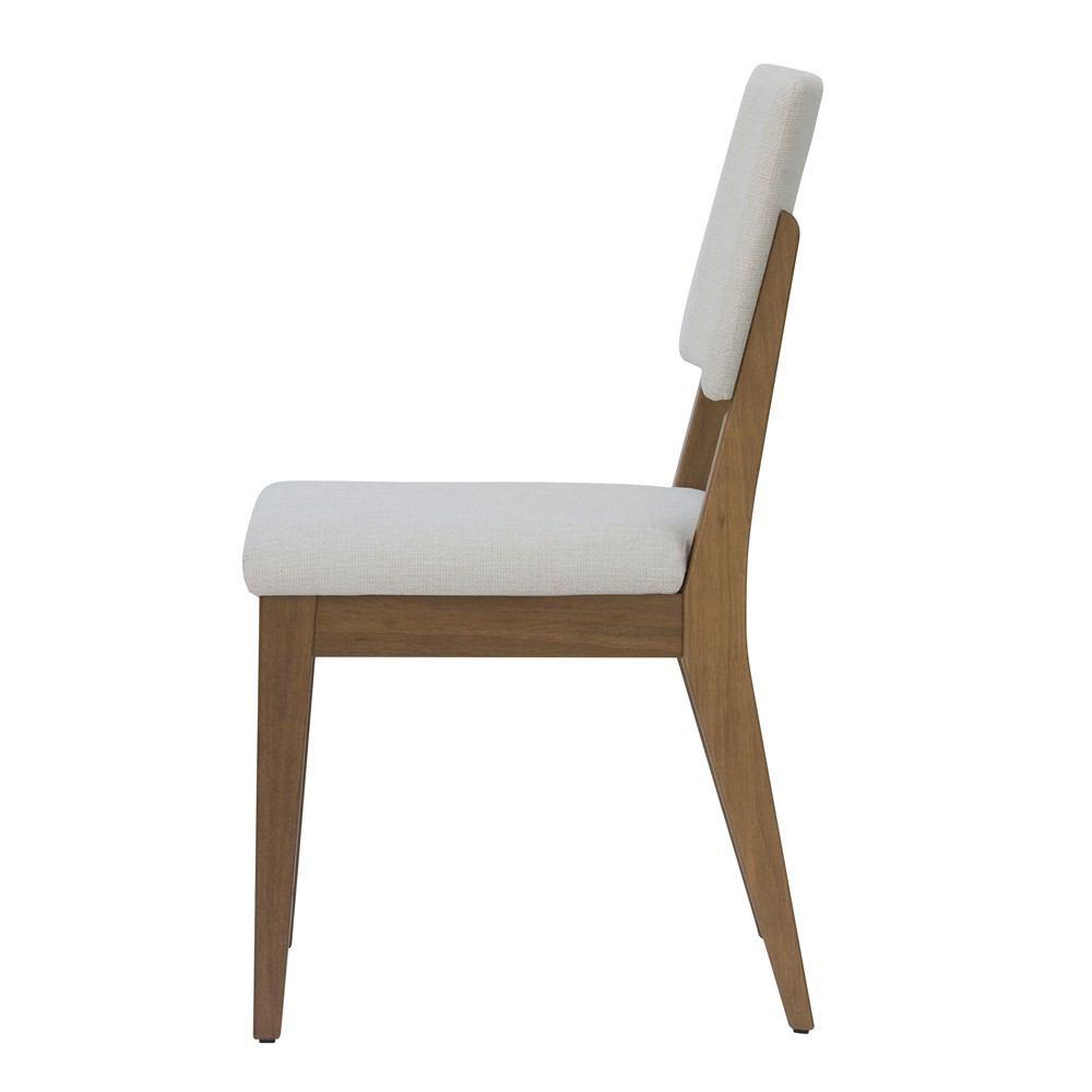 Manhattan Comfort 7-Piece Charles 62.99" and Dover Dining Set with 6 Dining Chairs