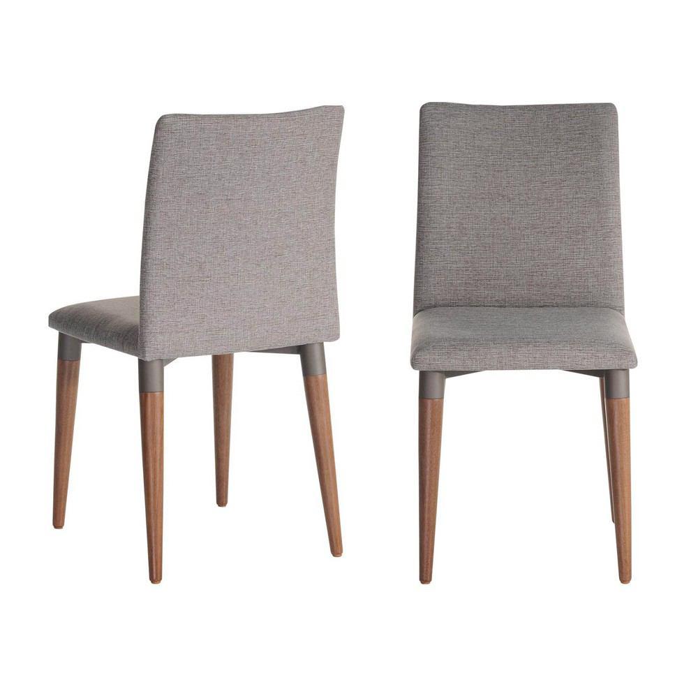 Manhattan Comfort 5-Piece Charles 45.27" Dining Set with 4 Dining Chairs