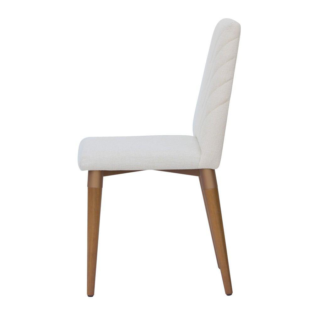 Manhattan Comfort 5-Piece Utopia 47.24" Dining Set with 4 Dining Chairs