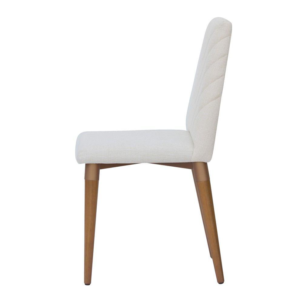 Manhattan Comfort 7-Piece Utopia 62.99" Dining Set with 6 Dining Chairs