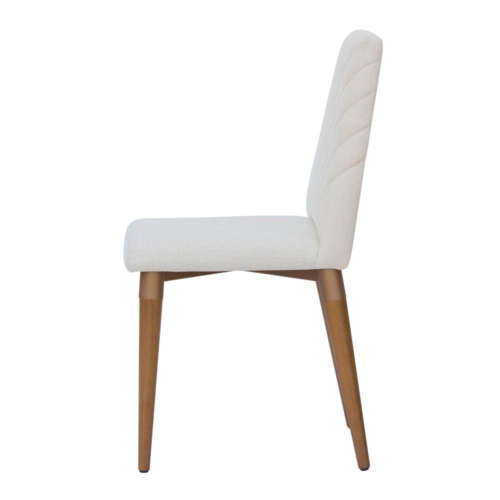 Manhattan Comfort 7-Piece Utopia 62.99" Dining Set with 6 Dining Chairs