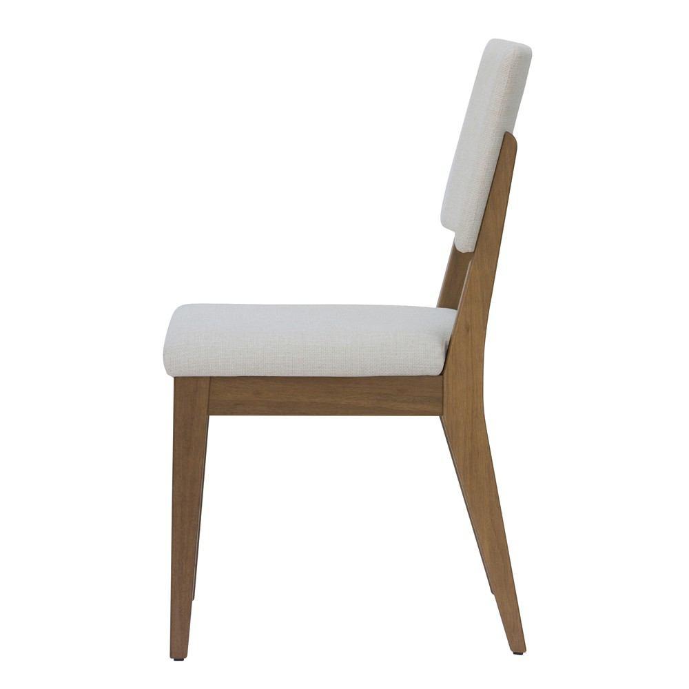Manhattan Comfort 7-Piece Utopia 70.86" and Dover Dining Set with 6 Dining Chairs