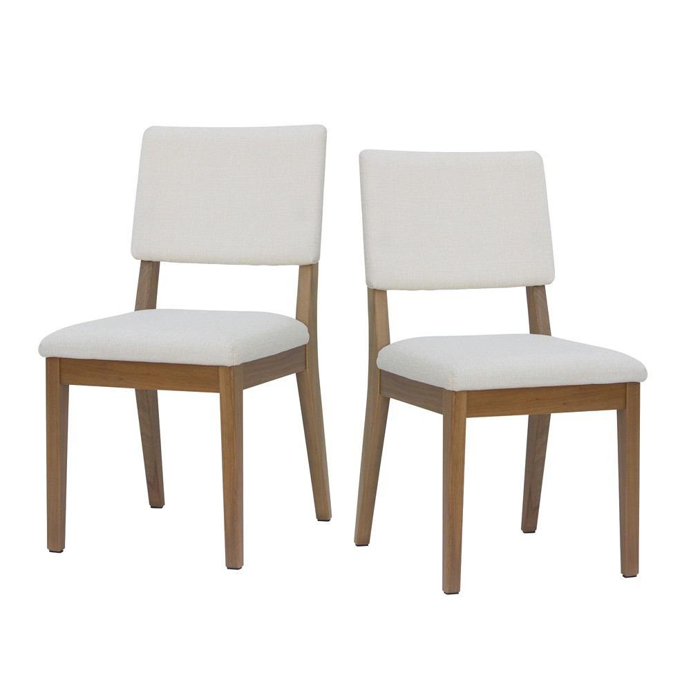 Manhattan Comfort 7-Piece Utopia 70.86" and Dover Dining Set with 6 Dining Chairs