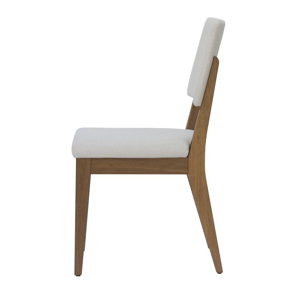 Manhattan Comfort 7-Piece Utopia 62.99" and Dover Dining Set with 6 Dining Chairs