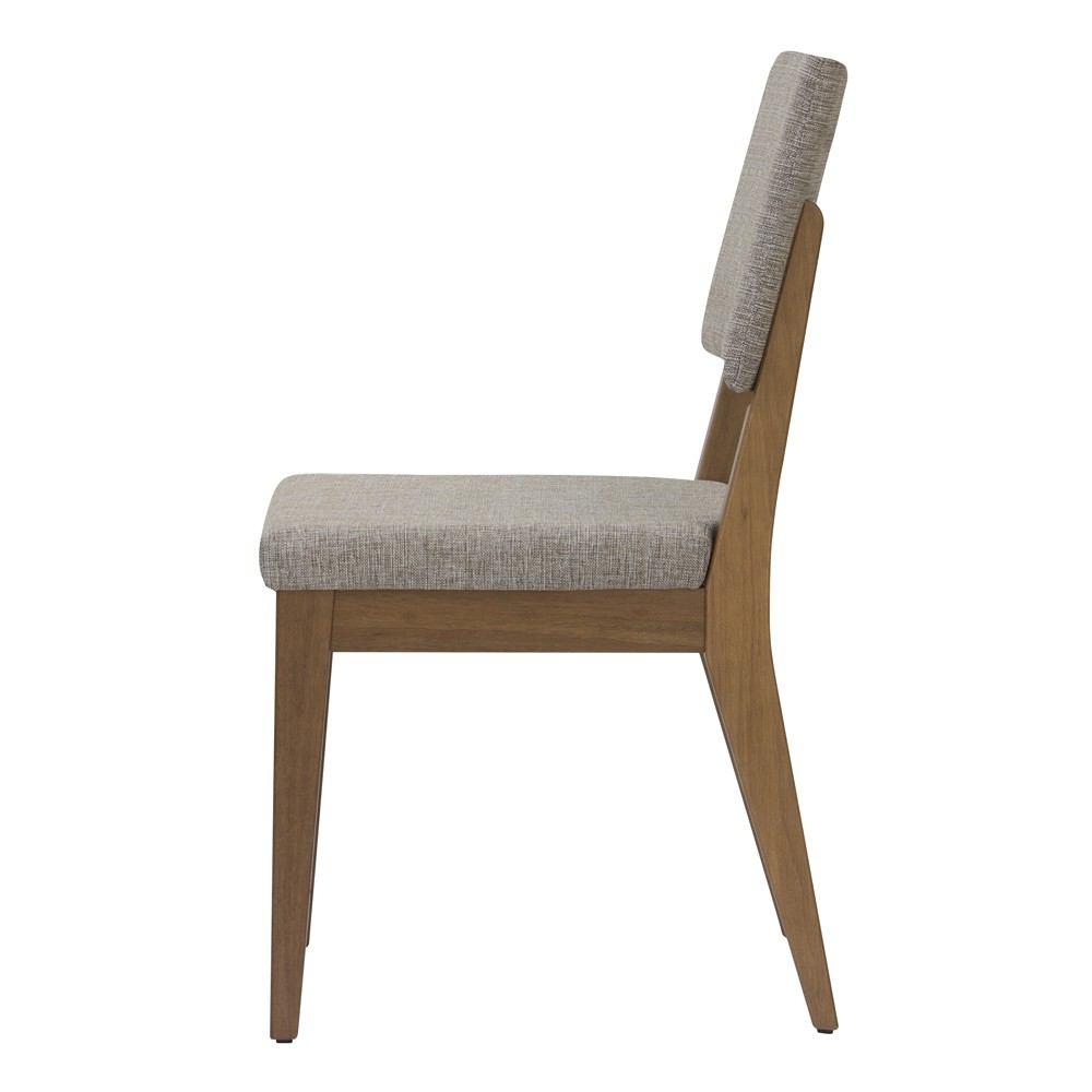 Manhattan Comfort 7-Piece Utopia 62.99" and Dover Dining Set with 6 Dining Chairs