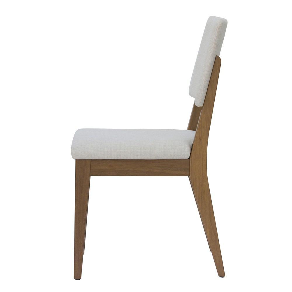 Manhattan Comfort 7-Piece Utopia 70.86" and Dover Dining Set with 6 Dining Chairs