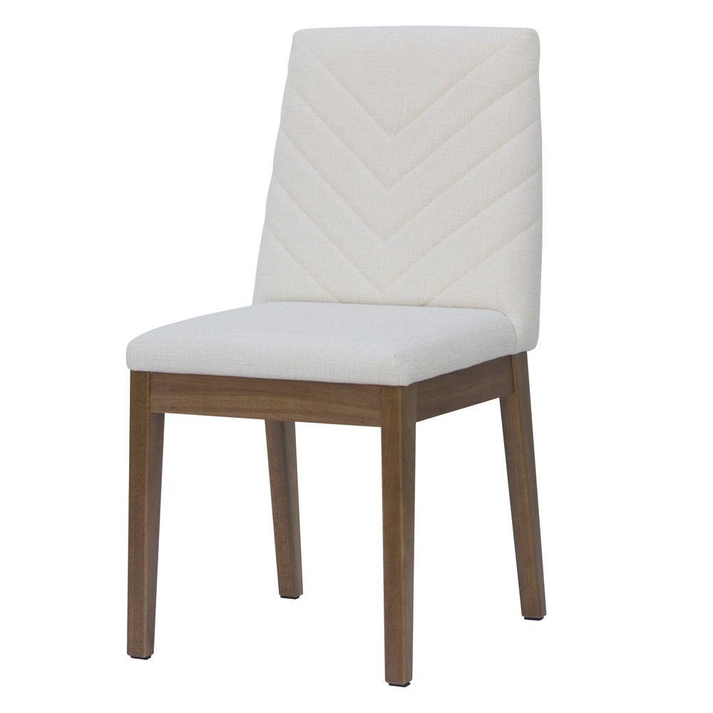 Manhattan Comfort Catherine 2-Piece Chevron Dining Chair