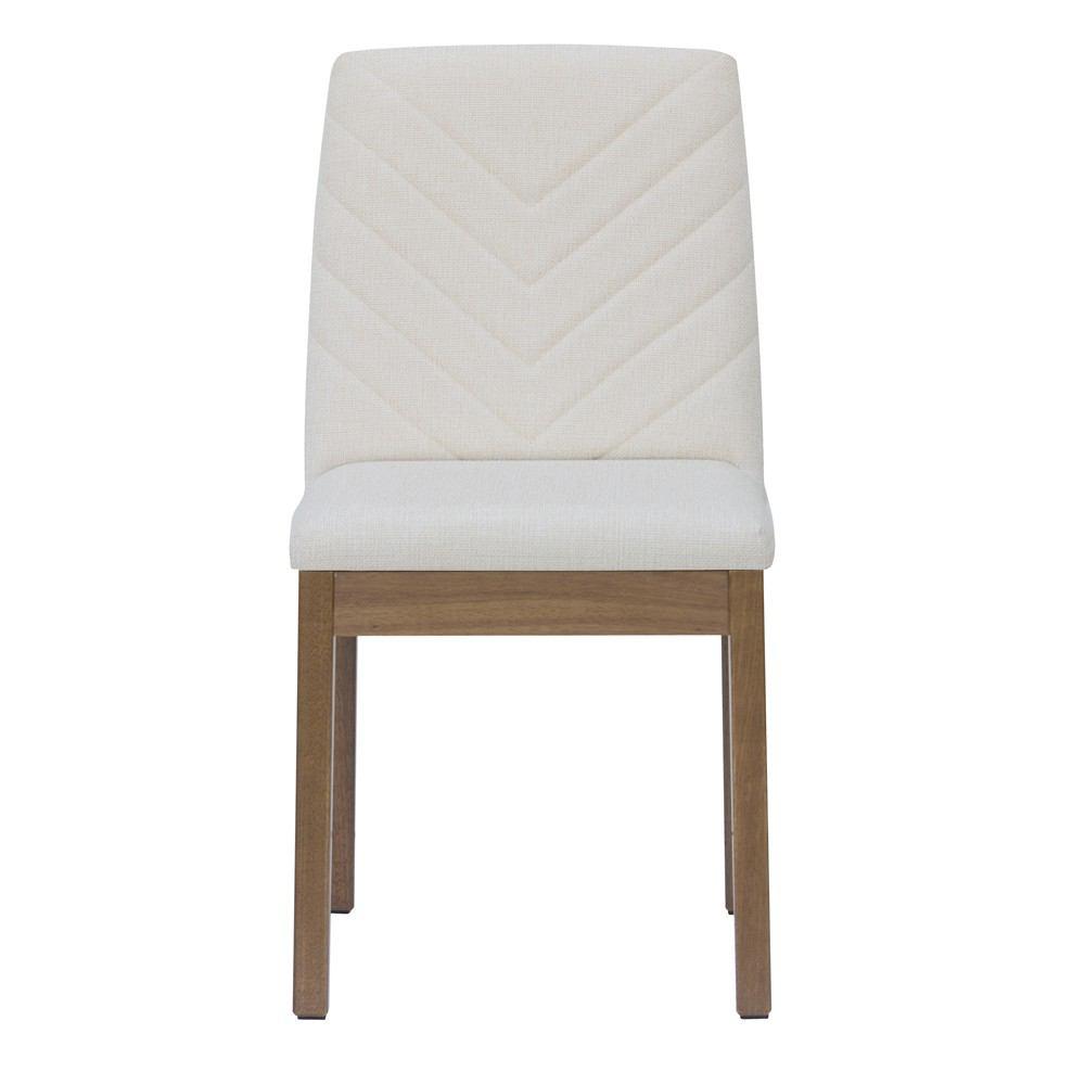 Manhattan Comfort Catherine 2-Piece Chevron Dining Chair