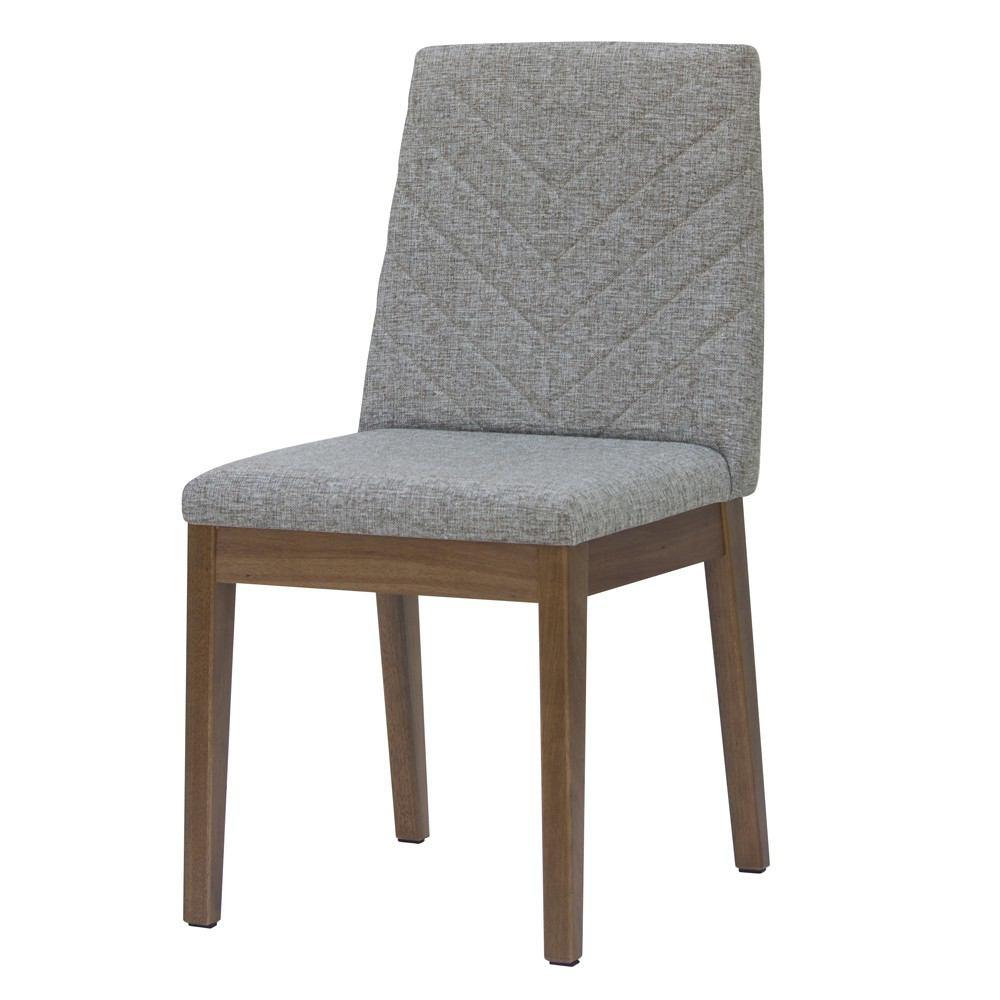 Manhattan Comfort Catherine 2-Piece Chevron Dining Chair