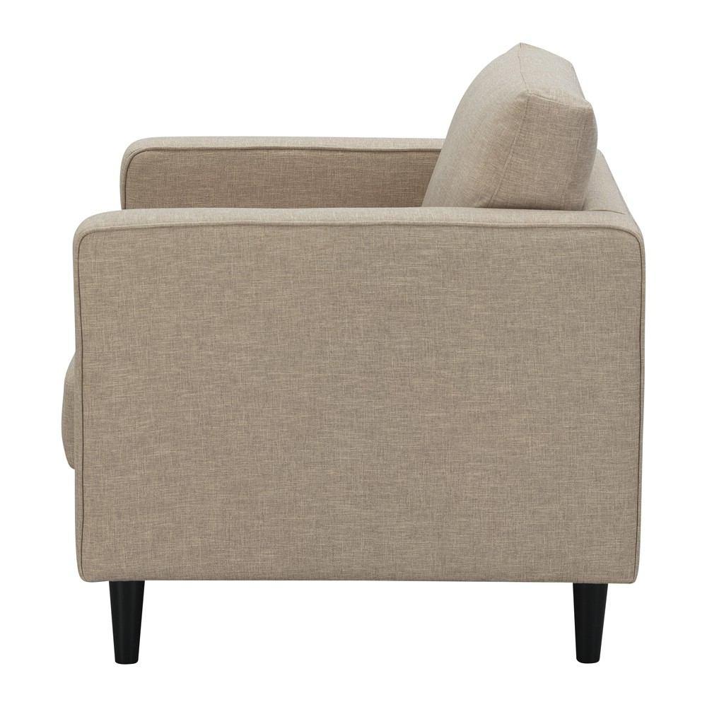 Manhattan Comfort Arthur 2-Piece Tweed Armchairs