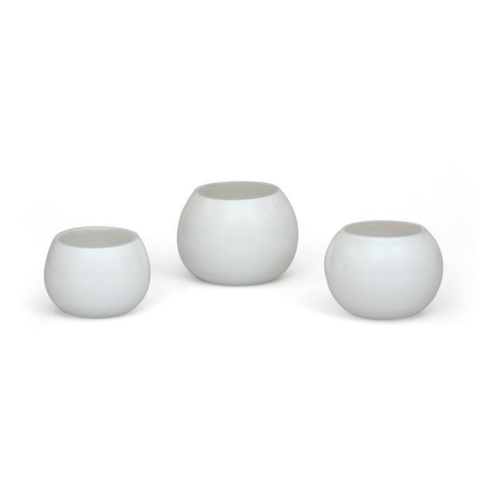 Set Of Three Vail Votives by GO Home