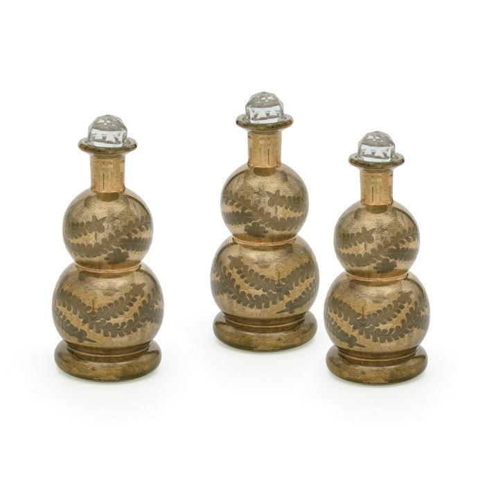 Set Of Three Davidson Decanters by GO Home