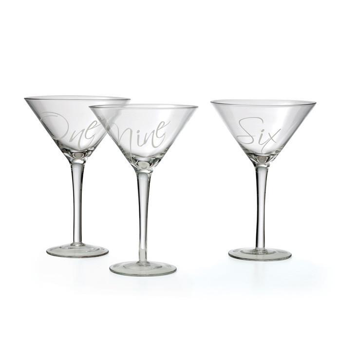 Set Of 12 Martinez Martini Glasses by GO Home