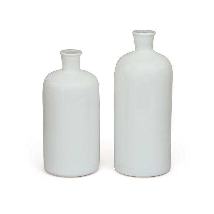 Set Of Two Bianco Vases by GO Home