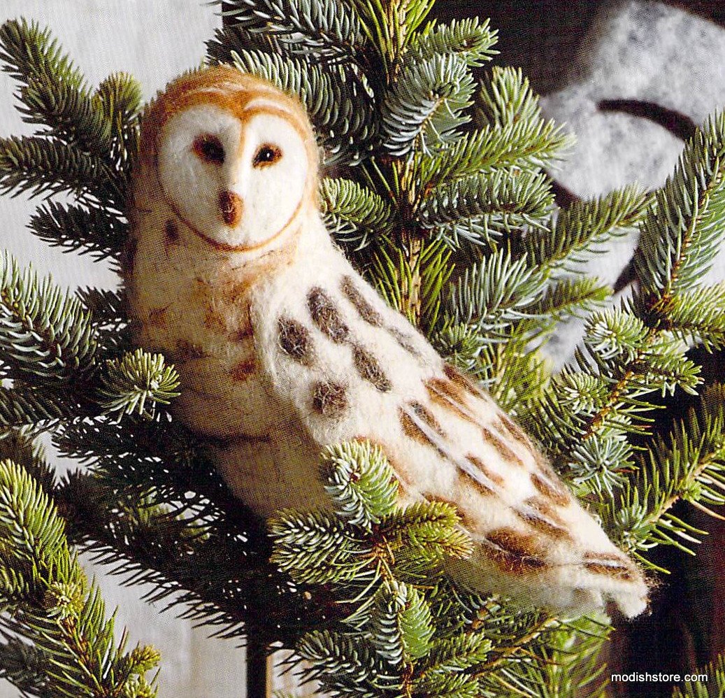 Roost Owl Tree Toppers - Set/2