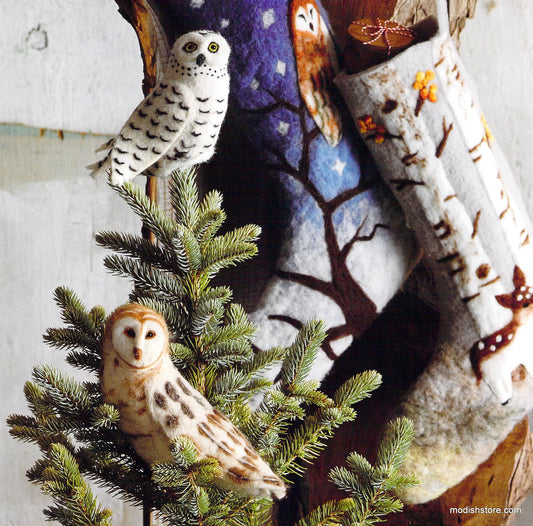 Roost Owl Tree Toppers - Set/2