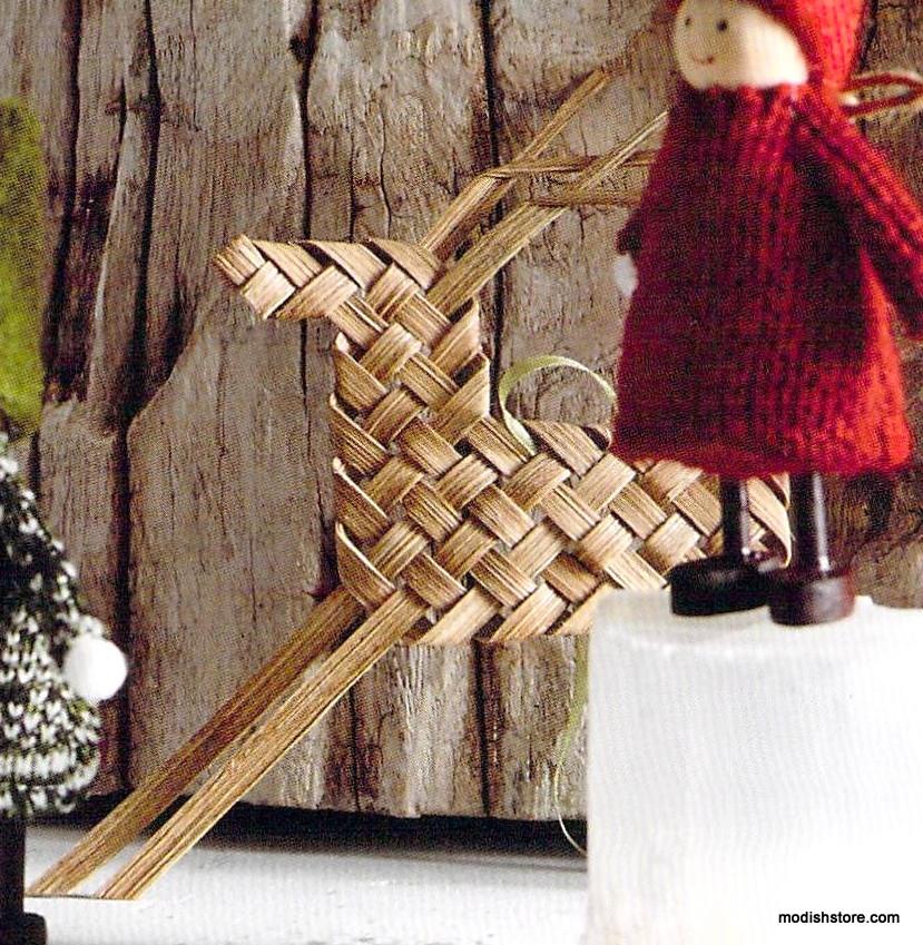 Roost Stockholm Woven Star & Reindeer