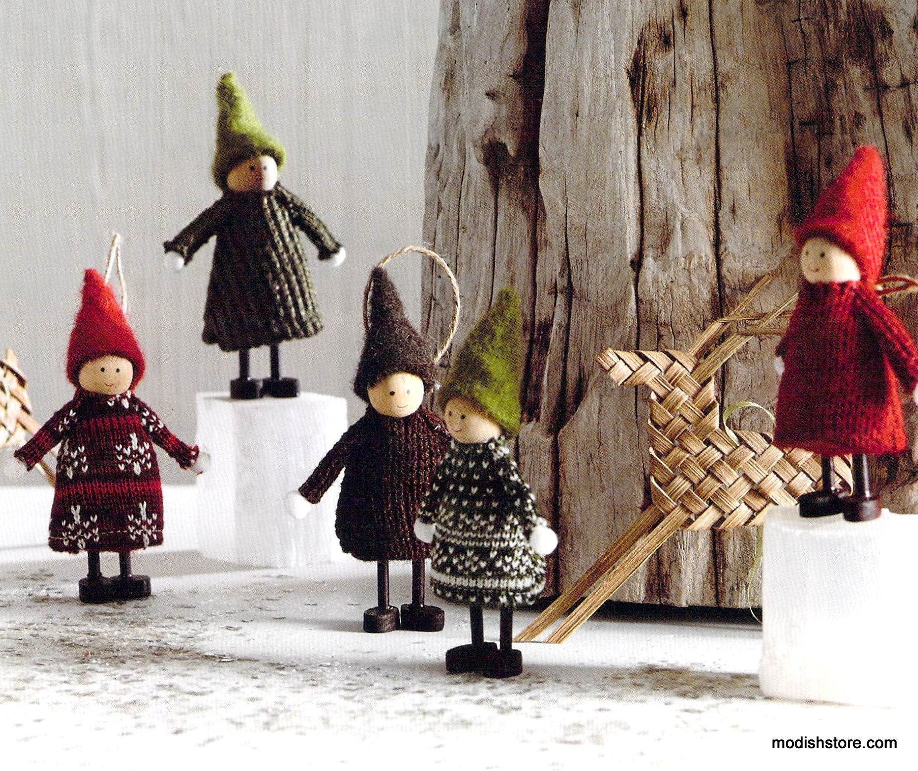 Roost Winter Maiden Ornaments