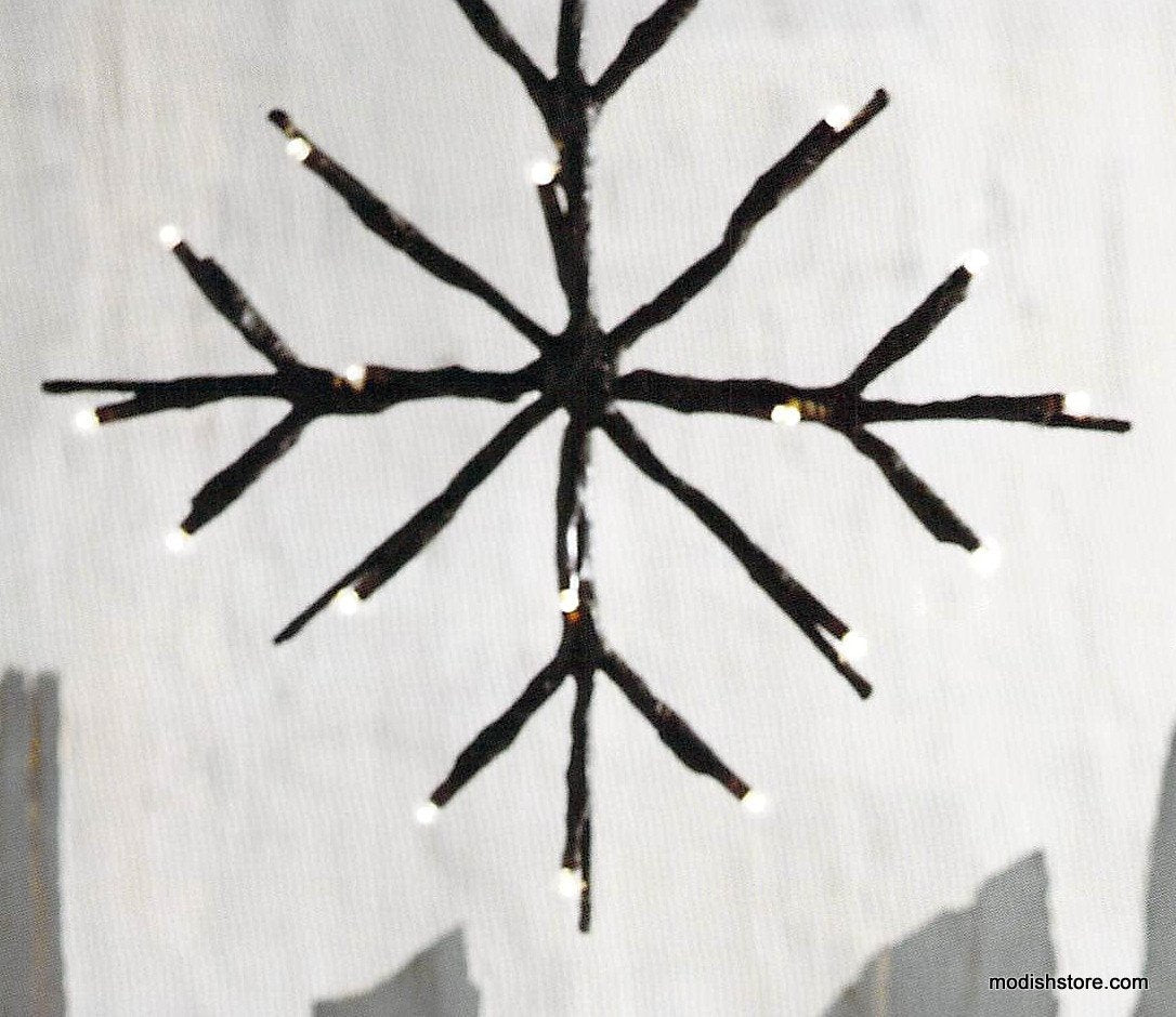 Roost Lighted Branchy Star - Set Of 4