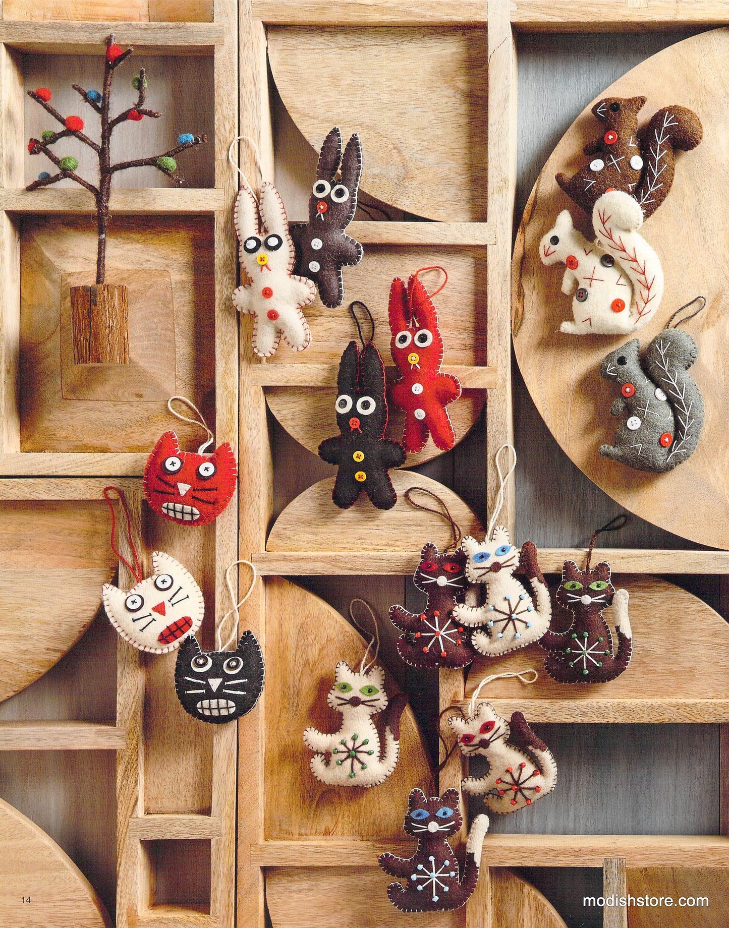 Roost Atomic Age Ornaments