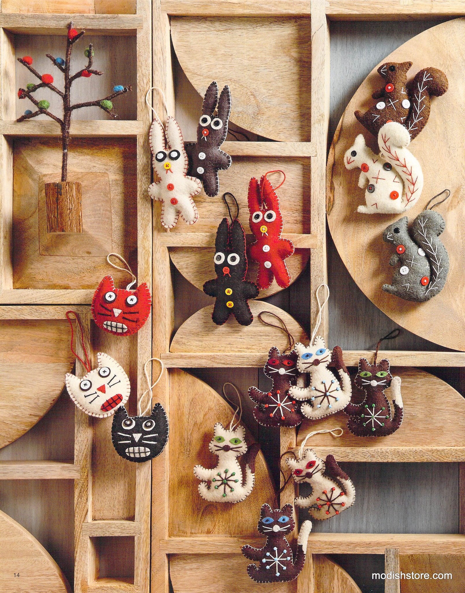 Roost Atomic Age Ornaments
